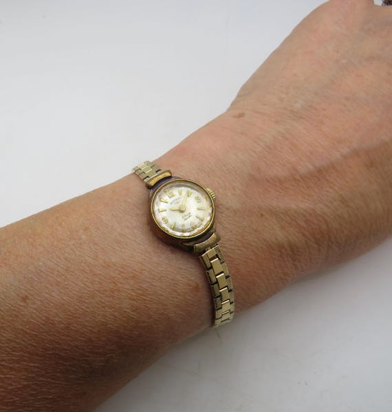 Vintage Rotary Mechanical Watch: Gold Plated Dress Watch, 1960s (S2)