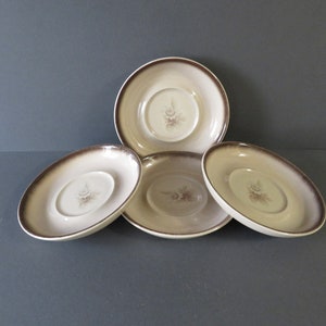 Vintage Denby / Denby  discontinued / vintage saucer set / Claire Bernard / Rare Espresso / retro coffee / made in England