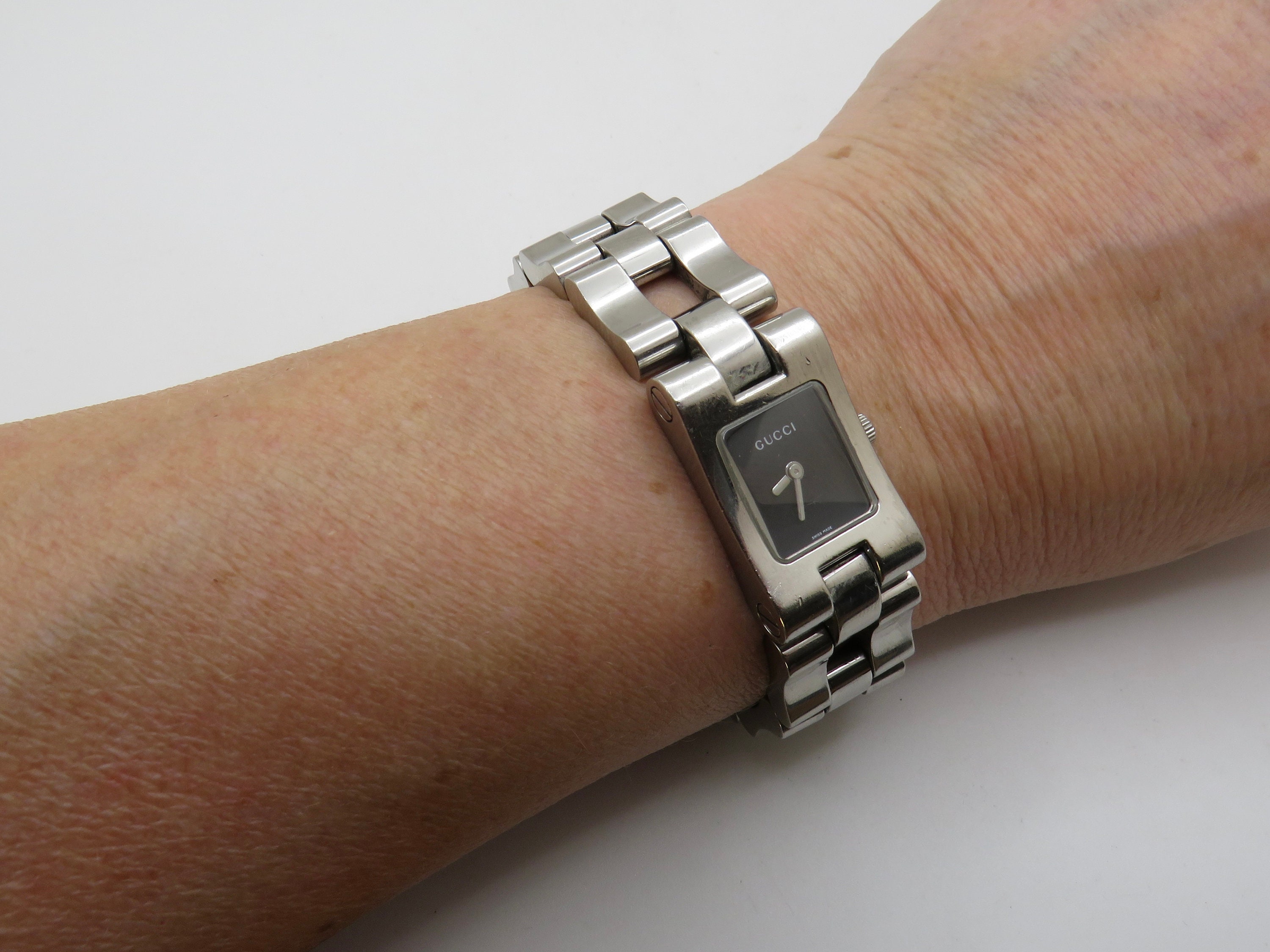 Gucci G Watch Womens Watches 6.8 Gucci Watch Vintage Watch Rectangle Dial Watch Vintage Sport Watch Gift for Her E30 Etsy UK