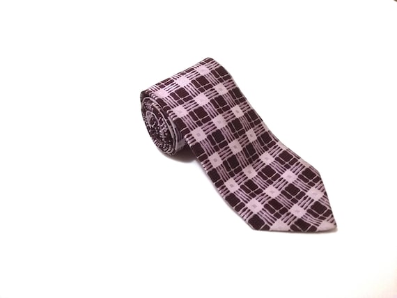vintage tie  / menswear / vintage clothing /  gift for him / retro tie / polyester tie / Tootal tie / retro /