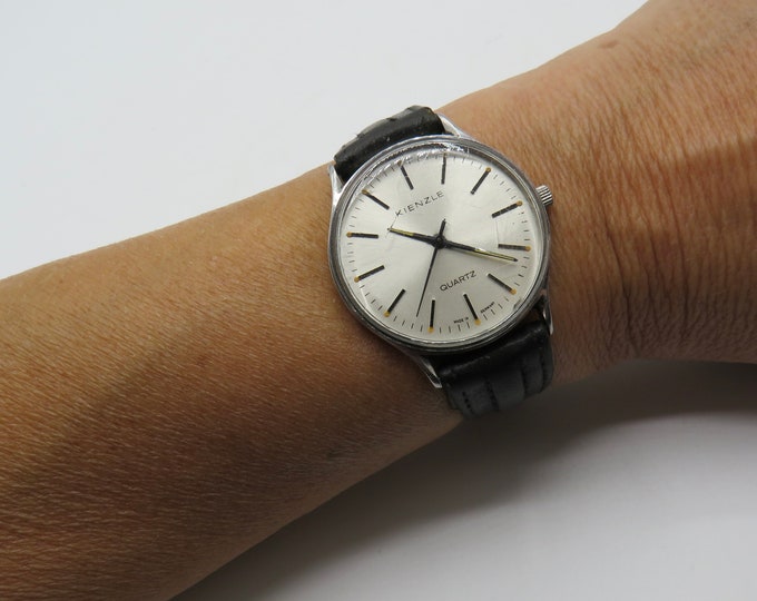 Vintage watch / Kienzle Quartz watch / gents German  Dress Watch /  Watch /  Gift for him (A29)