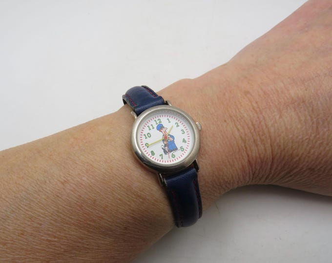 Vintage postman pat watch Quartz battery (c6)