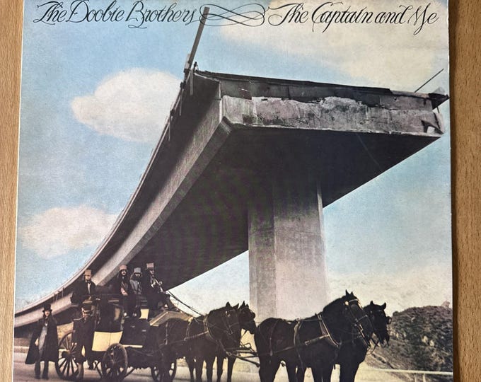 Doobie Brothers : The Captain And Me 1973 UK vinyl 46217 A1/B1 press g/fold (29)