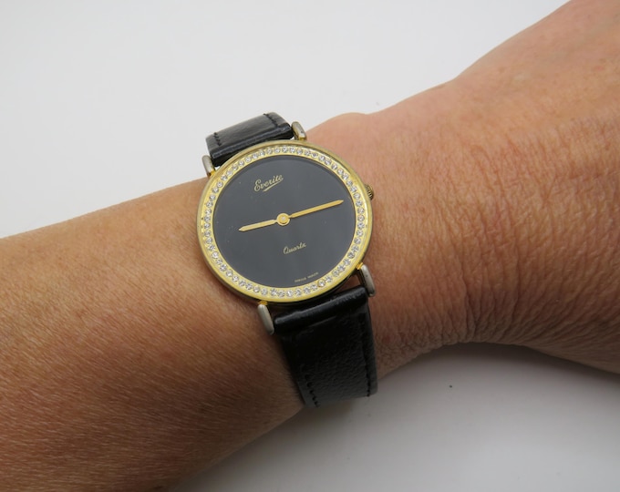Vintage watches /  sports watch / gold watch / gents 7.6" wrist / Gold Plated  Dress Watch / Gift for him (u29)