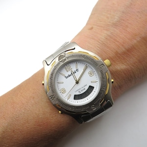 Vintage Sports Watch / Timberland / Chronograph Dual Time Watch