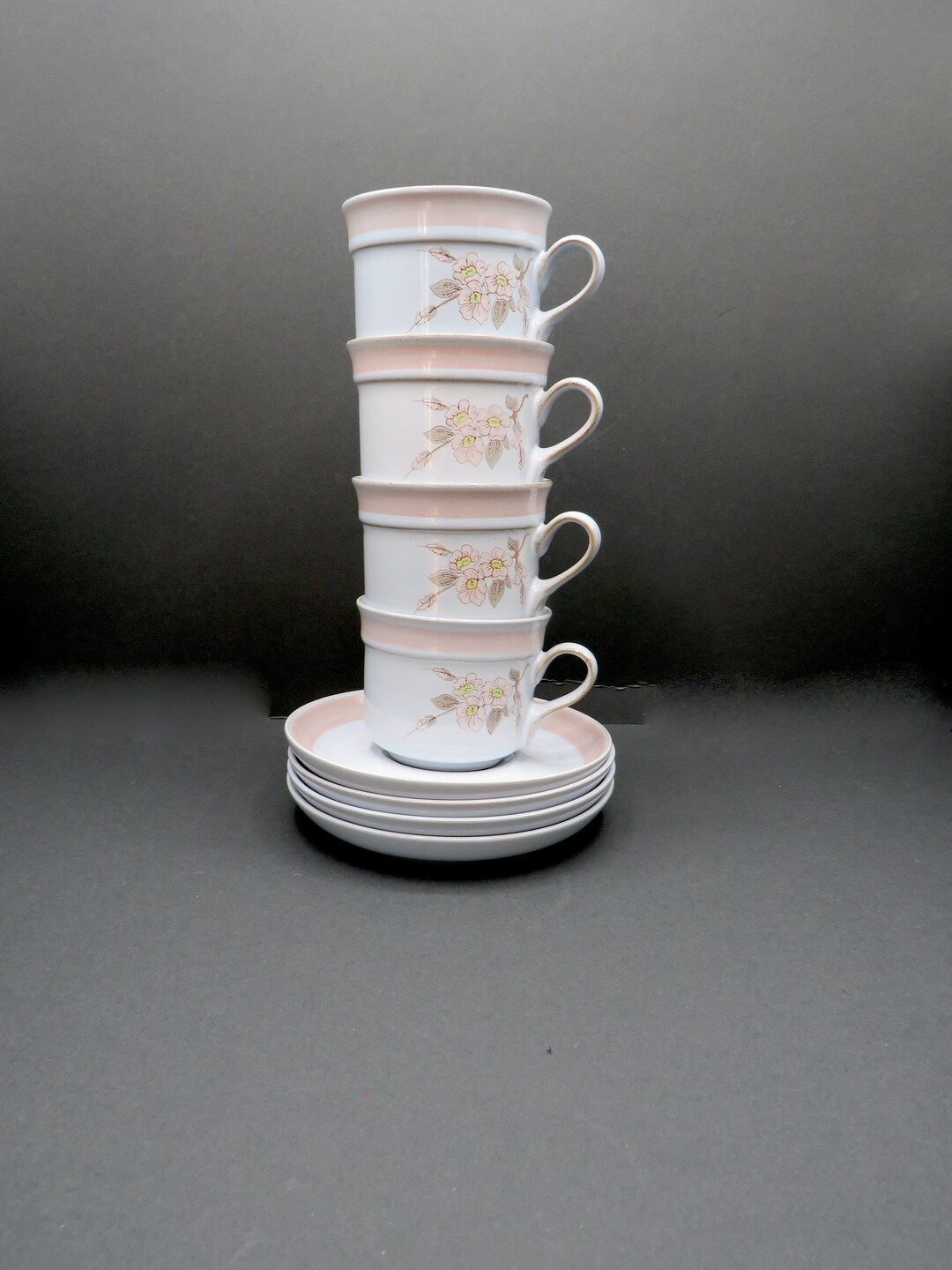 Denby Tea Set Normandy / 8x Vintage Denby / English / Denby / Etsy