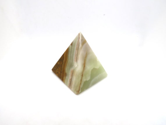 Pyramid onyx stone beautiful desk paper weight