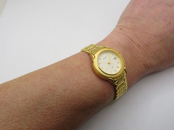 Parejas reloj de oro de acero inoxidable reloj de cuarzo para hombre  señoras moda deporte hombre reloj de las mujeres relojes regalos
