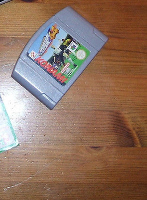 International Superstar Soccer Nintendo 64 Game Cartridge Etsy International Superstar Soccer Nintendo 64 Game Cartridge Etsy