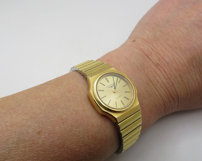 Vintage sports watch / Longines watch / Gold Watch /  Womans Watch /  Gift for her (i27)