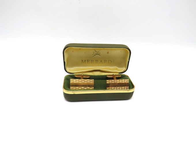 vintage cufflinks / menswear / vintage clothing /  gift for him / retro gents wear (RB)