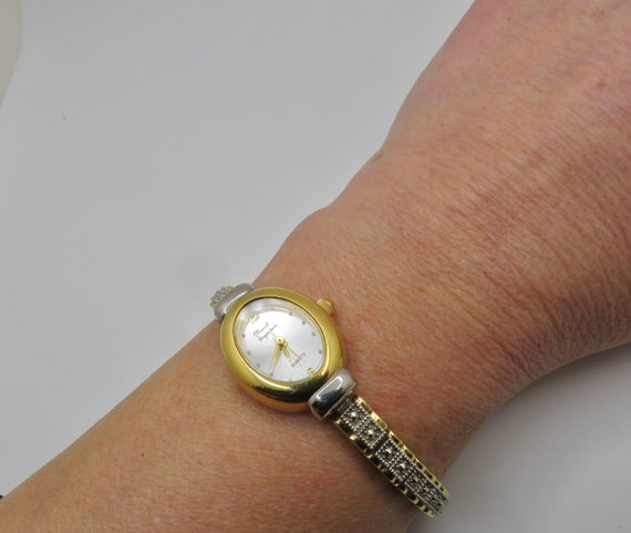 Vintage cocktail watch / Quartz watch / marcel signature watch /  womens Watch /  Gift for her (g19)