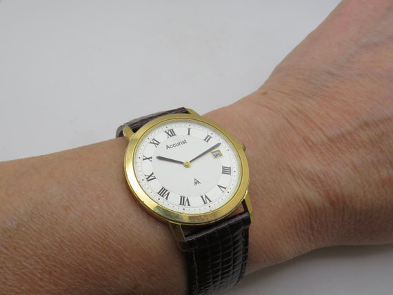 vintage Watch / sports watch / Vintage watch / quartz watch / gold watch / vintage gents / watch / gift for him (f9)