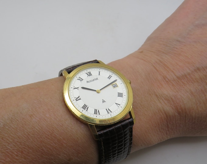 vintage Watch / sports watch / Vintage watch / quartz watch / gold watch / vintage gents / watch / gift for him (f9)
