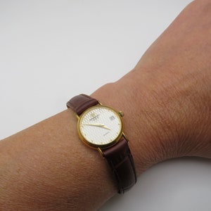 Vintage Raymond Weil Gold dress watch / gold Quartz watch / Gold Dress Watch / Womans Watch /  Gift for her (S19)