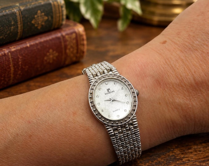 Vintage sports watch / womens watch / rossini watch  /  diamond watch / vintage Watch / watches  v22