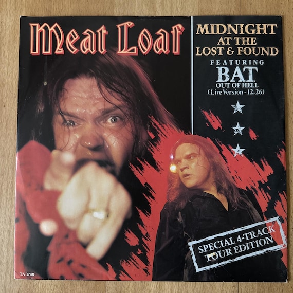 Meat Loaf Midnight At The Lost & Found Vinyl Record 1st press TA3748 A1/B1 (36)