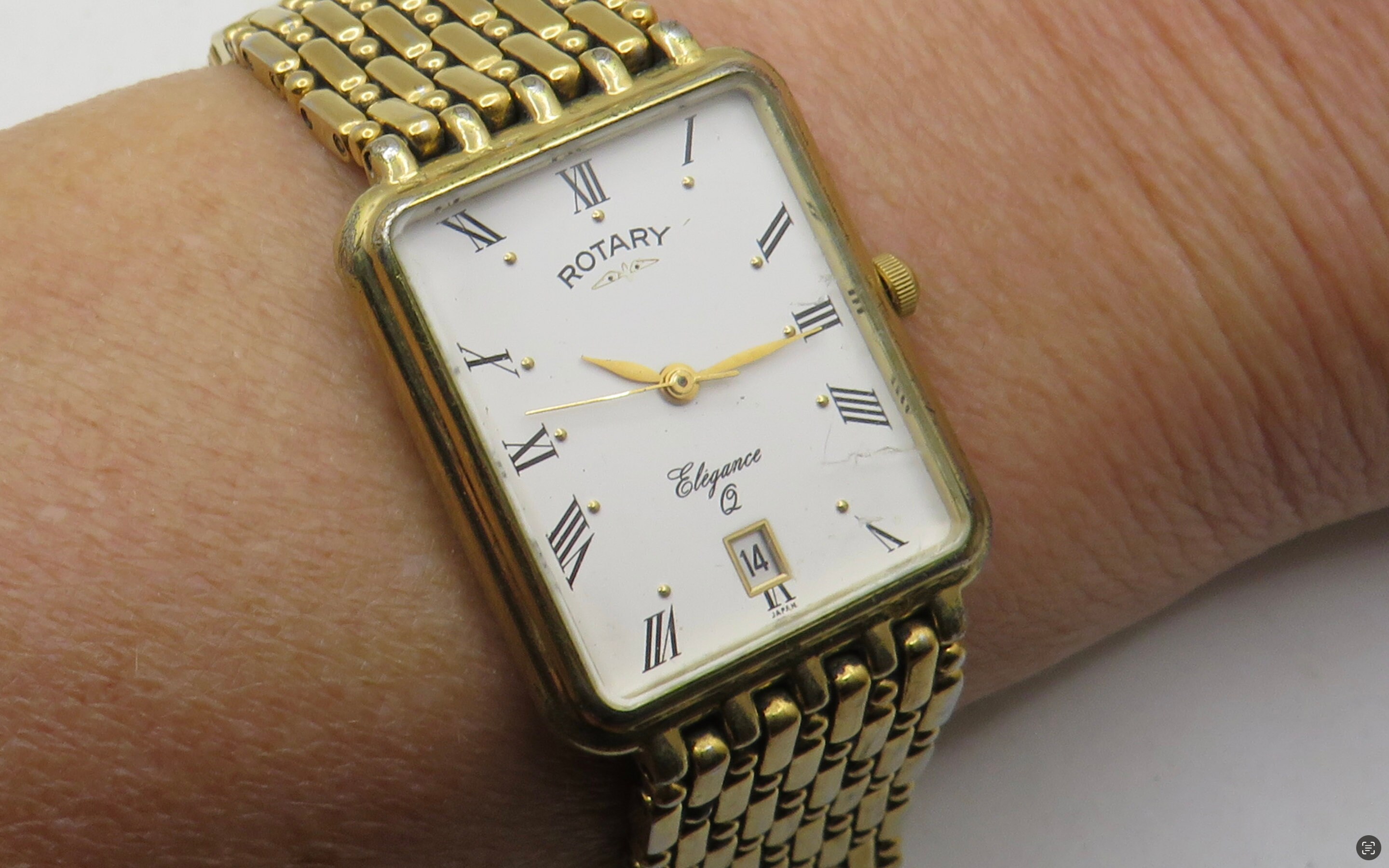 Reloj rectangular vintage Reloj de vestir de tanque chapado en oro Reloj de cuarzo de oro Reloj de vestir giratorio chapado en oro para caballeros Regalo para el c6 Etsy Mexico