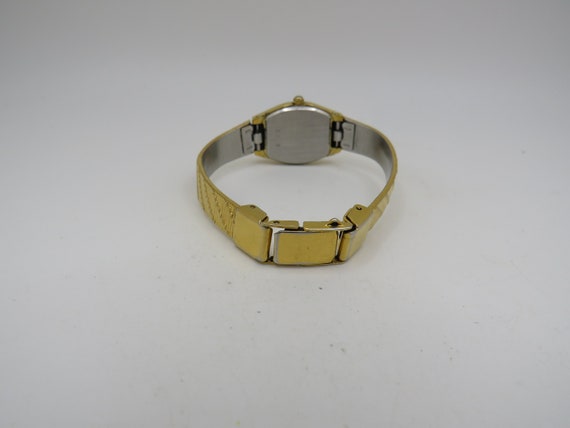 vintage rotary gold watch / 6.3" wrist size / vin… - image 9