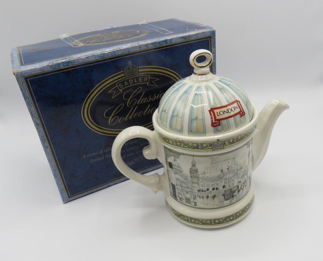 James Sadler / London Heritage / Boxed / Ironstone Teapot / Etsy UK