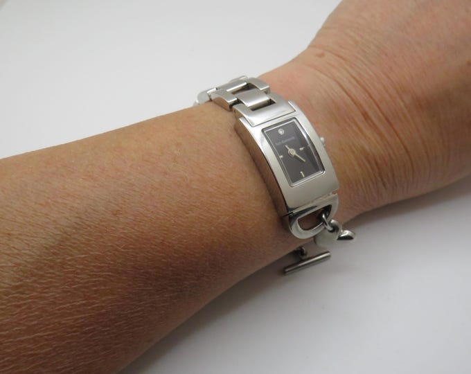 vintage watch / Hot Diamonds heart watch  / gift for her / square dial Watch / vintage Watch / vintage / Q2