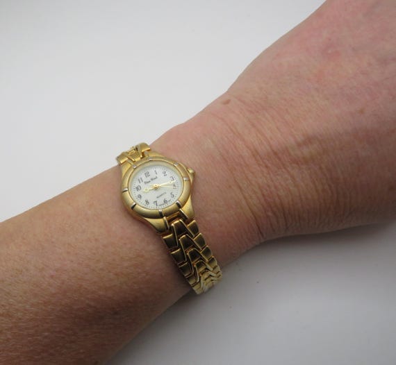 Vintage watch / Gold Watch / Pieir Nicol watch / Vintage watch / quartz watch / Gold watch / womans watch / vintage ladies  (b30)