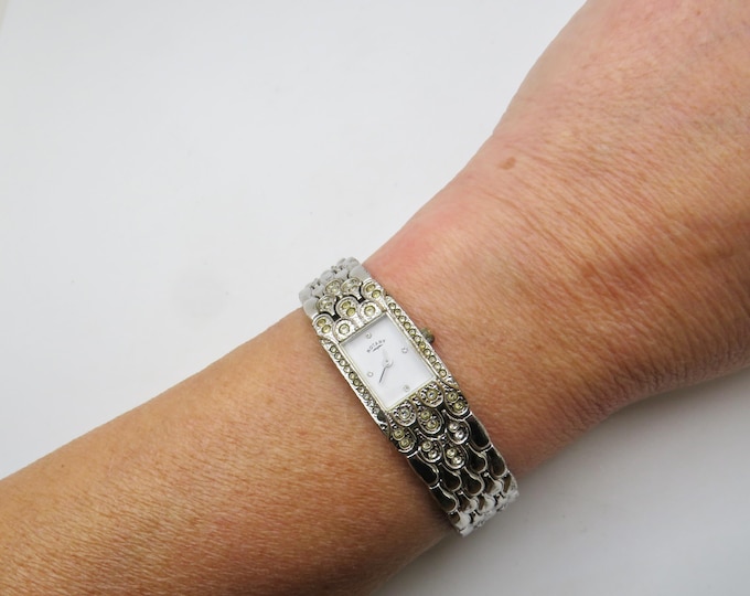 Vintage cocktail watch / Rotary  jewel watch / Ladies Dress Watch /  pastimes Watch /  Gift for her (f33)