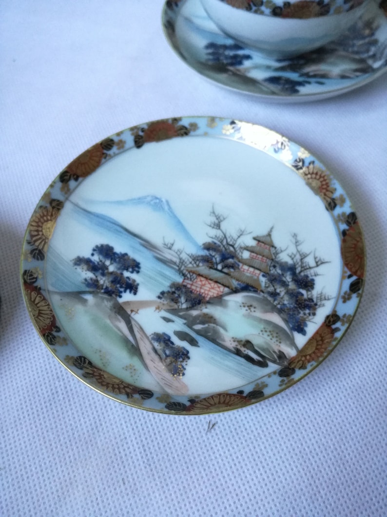 Japanese China / Tea Set / Chinaware Vintage Set / Retro Etsy UK