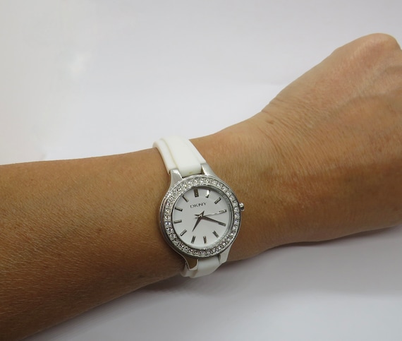 DKNY Ladies Vintage  Quartz Watch Diamante Strap DKNY NY-2174 Stainless Steel Quartz Analog Women main image 2