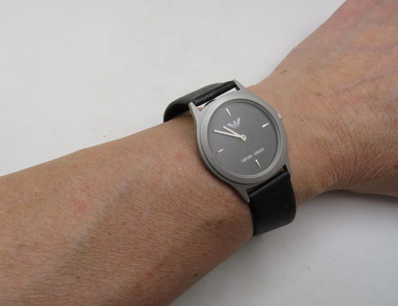 Vintage Armani Sports Dress Watch, thin design (y27)