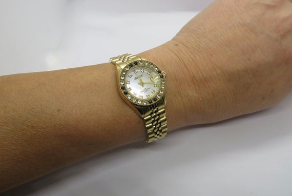 Vintage sports Bling watch / watches for women / Dress Watch /  womens Watch /  Gift for her (A25)