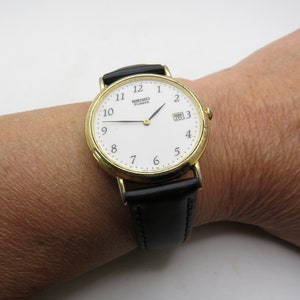 Vintage watch watch / seiko Gold plated dress watch / gold Quartz watch / gents Gold Plated seiko Dress Watch /  Watch /  Gift for him (s6)