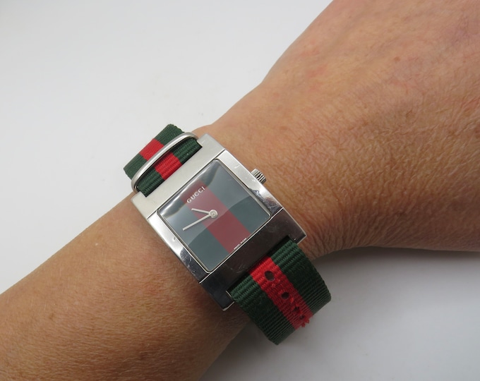 Vintage designer watch / gucci 7700m watch / vintage gents Watch / watch / vintage sport  / gift for him (k11)