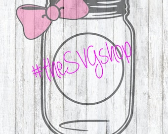 monogram mason jar etsy