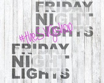 SVG File, Friday Night Lights, Oklahoma State