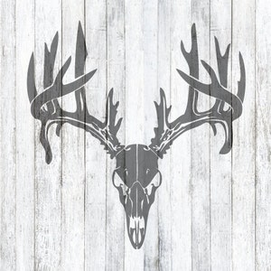 SVG-Datei Hirschgeweih Skull