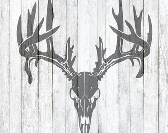 SVG File Deer Antler Skull