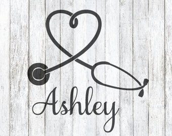 Heart Stethoscope SVG
