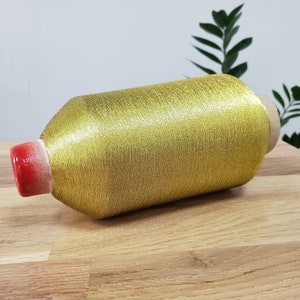 Goldwork Thread - Yellow Gold Metal Thread