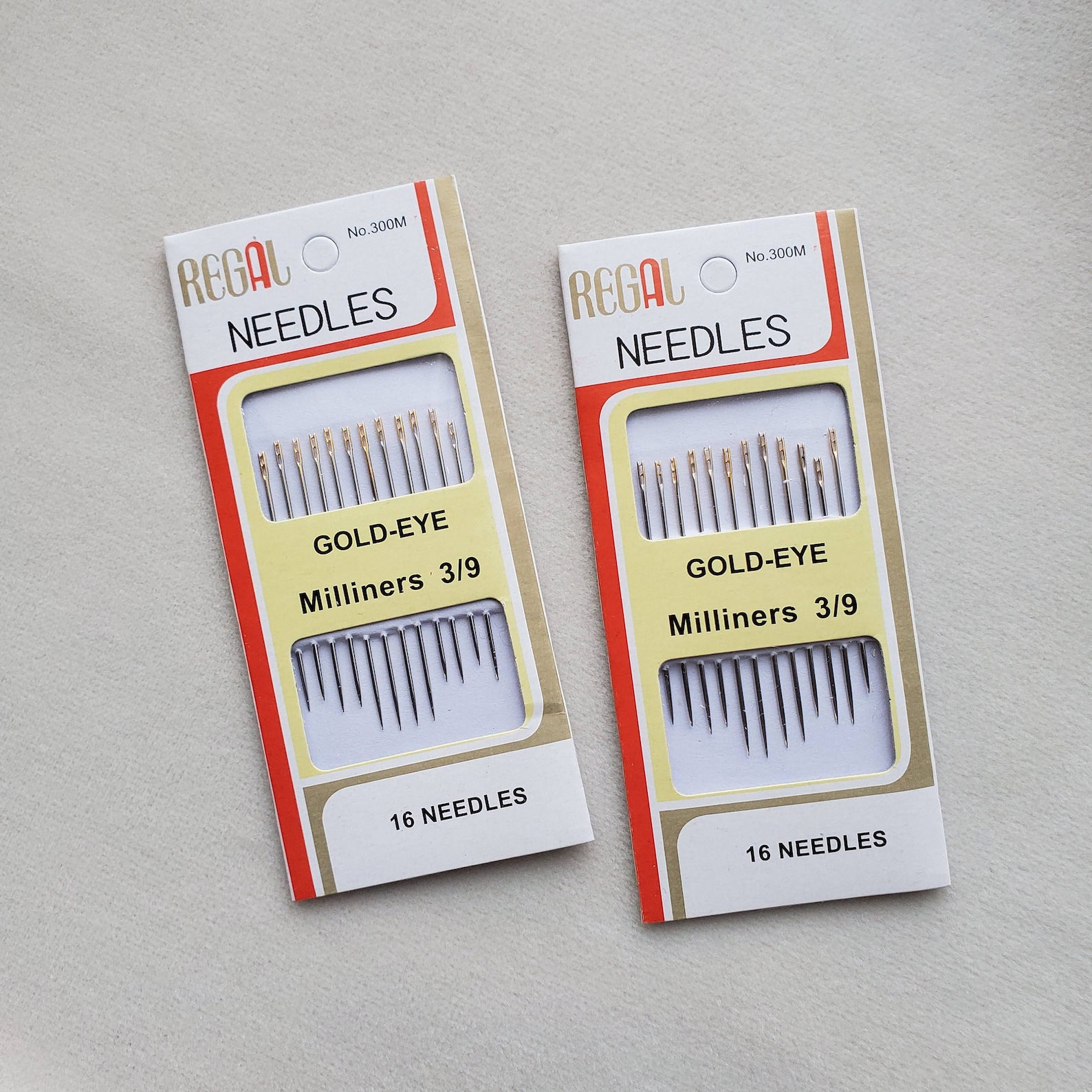 Self-threading Hand Sewing Needles - Simple & Easy for Low Vision, 12 ...