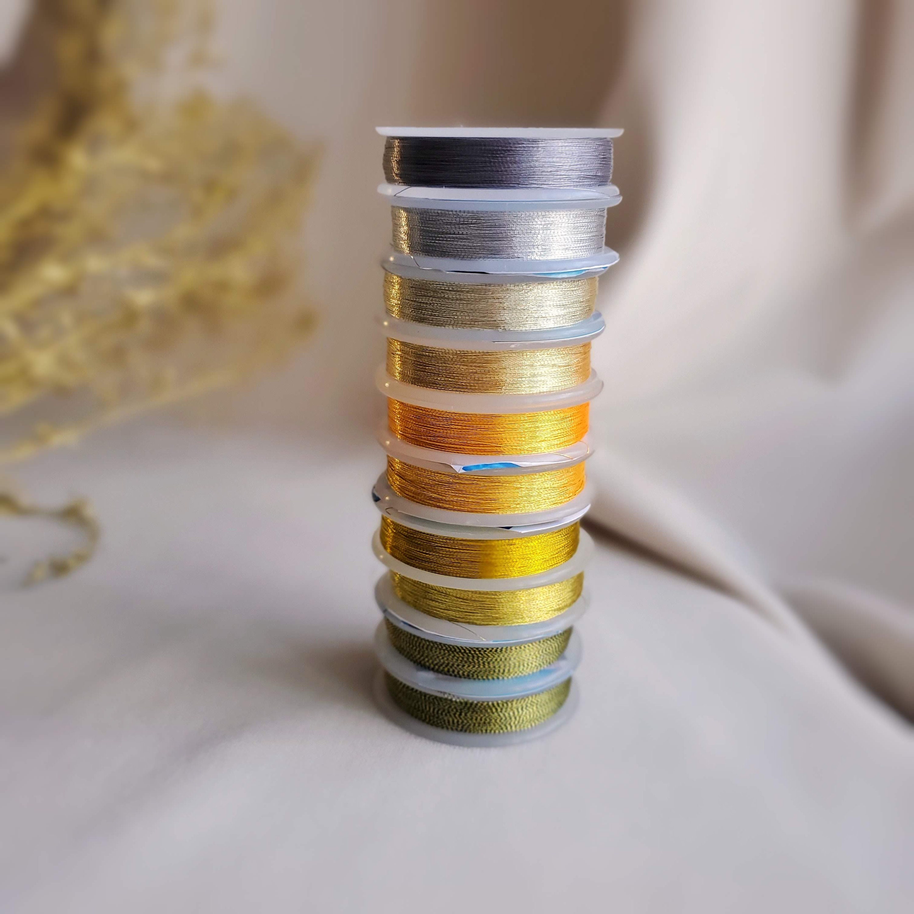 Tambour Embroidery With Metallic Polyester Threads Luneville Etsy