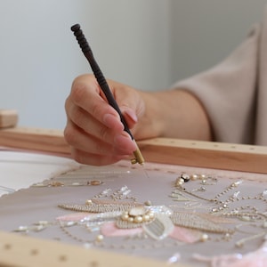 Tambour Hook for embroidery - Handmade Handle