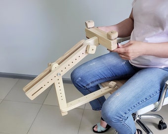 Embroidery Hoop Stand cross stitch stand Adjustable Holder Height frame
