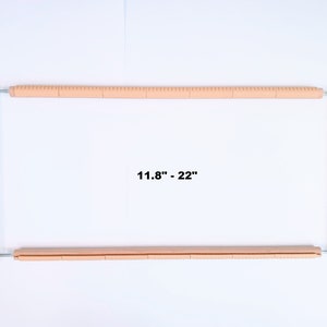Embroidery Scroll easy clip frame 22" - 12" ( 30cm - 56cm ) Cross stitch  Wooden Hoop for needlework. Craft supplies Gifts for grandma, mom