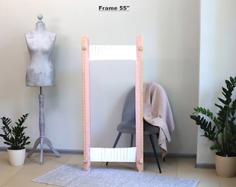 Tambour Embroidery Slate frame 55&quot; ( 140cm ) needlework frames Lesage Luneville, embroidery tool Ecclesiastical Sewing
