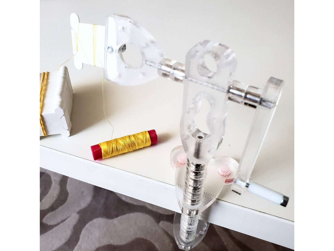 Bobbin Floss Winders 20 Plastic Bobbins , Cross Stitching Supplies