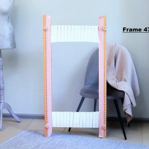 Wooden Big Frame for Tambour Embroidery 47&quot; (120cm), Cross Stitch Supplies - Long Slate Frame, Needlework Tools