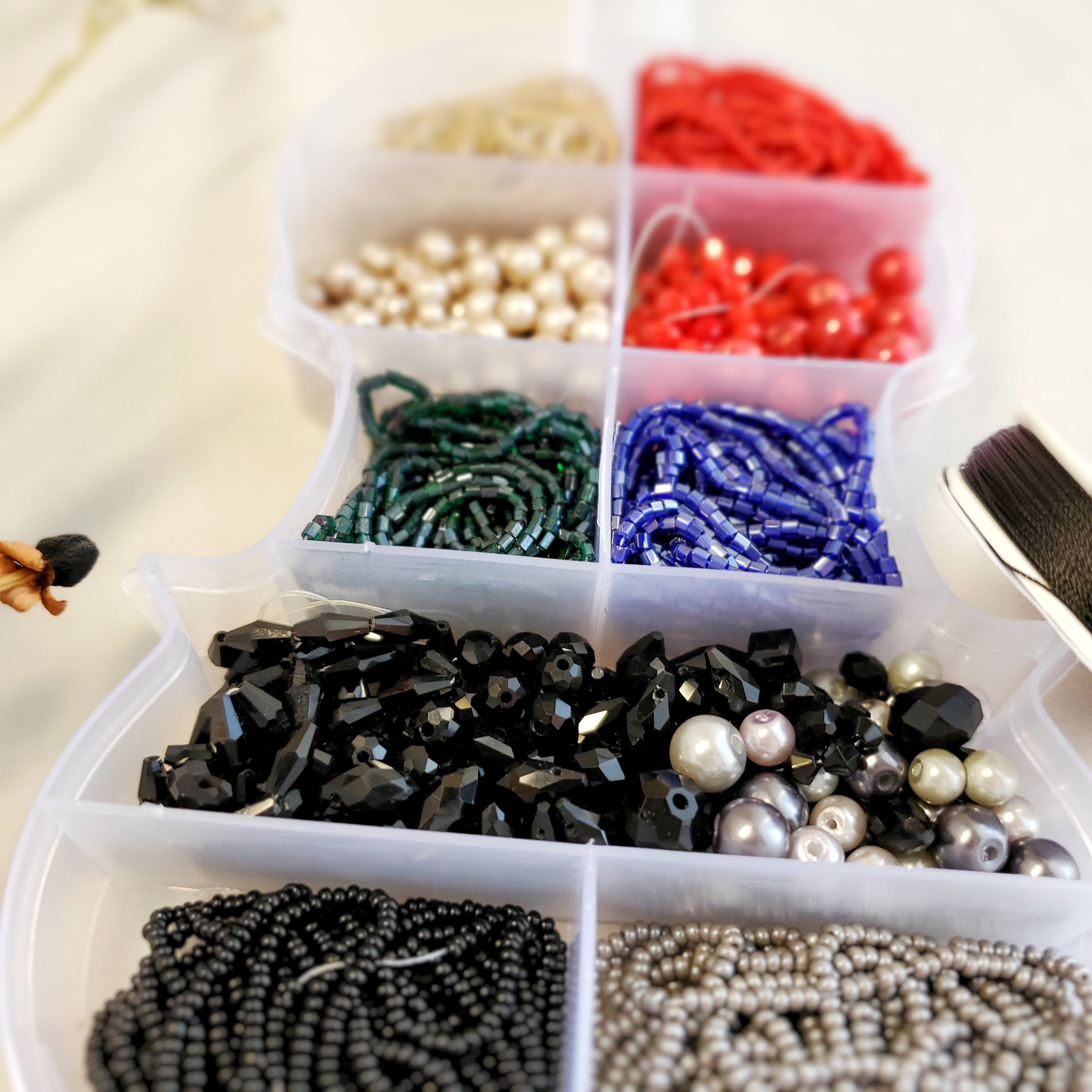 Seed Beads Box Set for Tambour Embroidery Starter Kit - Etsy