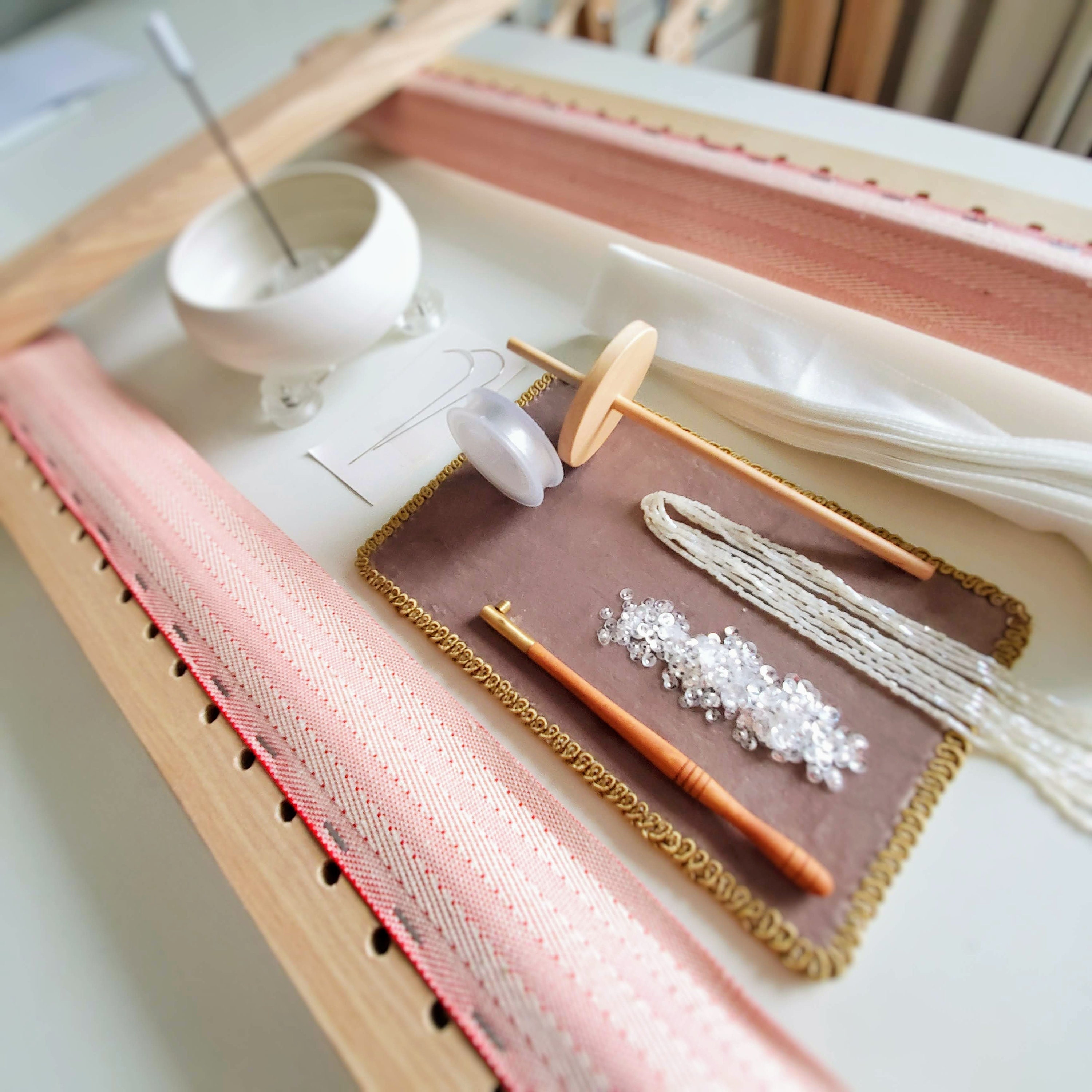 Tambour Embroidery Starter Kit Lunéville Embroidery Haute Etsy