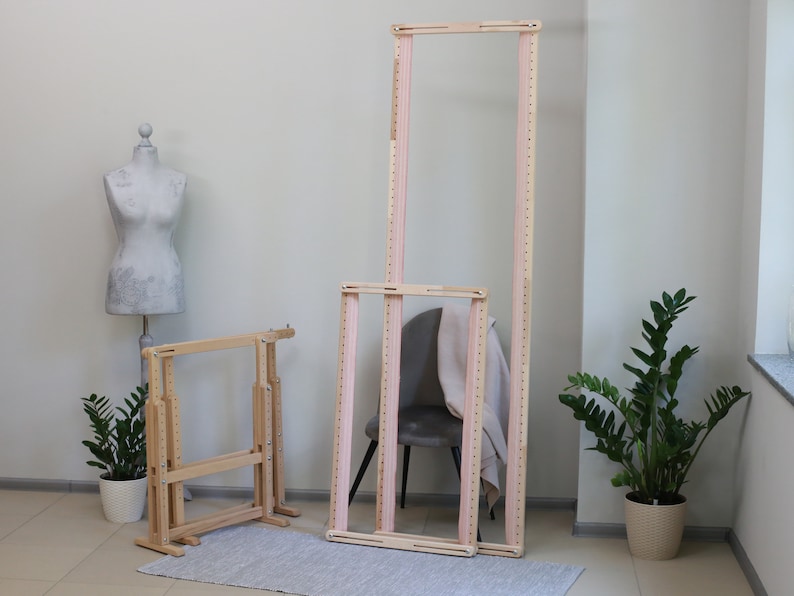 Tambour Embroidery Large Frame and Trestles 24 Etsy